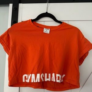 Gymshark Fraction Crop Top. Size medium.